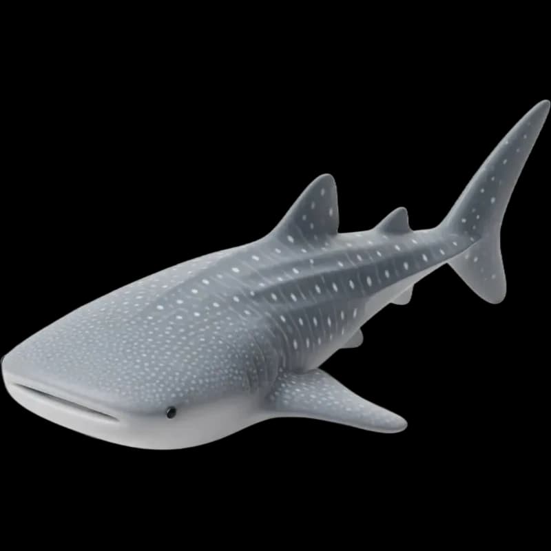 Whale shark drawing
